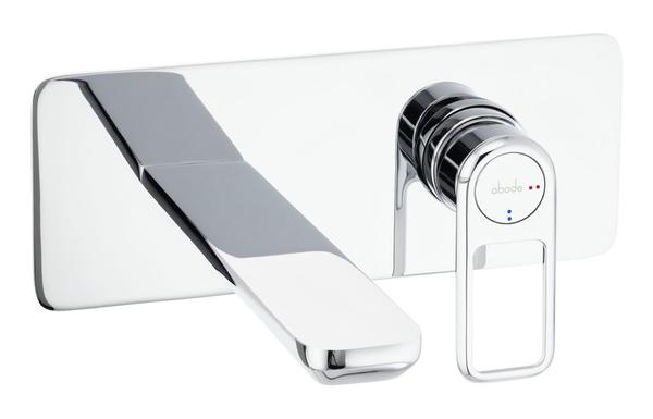 Abode Levarto Wall Mounted Basin/Bath Mixer - Chrome