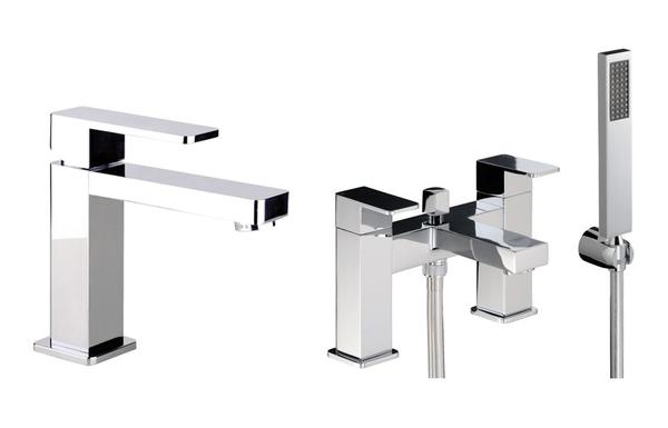 Abode Fervour Pack Offer 2 (Basin Mixer & Bath/Shower Mixer) - Chrome