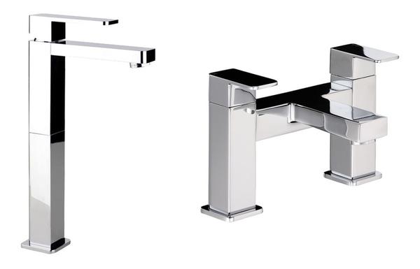 Abode Fervour Pack Offer 3 (Tall Basin Mixer & Bath Filler) - Chrome