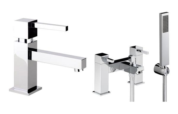 Abode Zeal Pack Offer 2 (Basin Mixer & Bath/Shower Mixer) - Chrome