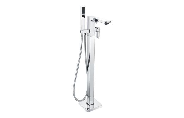 Berrinios Floor Standing Bath/Shower Mixer - Chrome