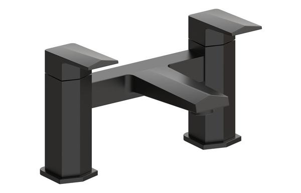 Rhodes Bath Filler - Matt Black