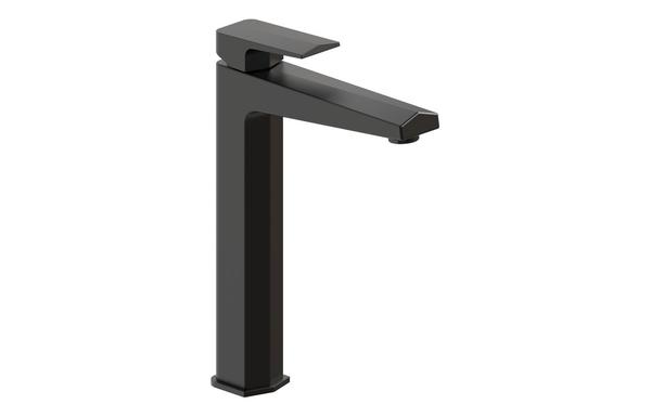 Rhodes Tall Basin Mixer - Matt Black
