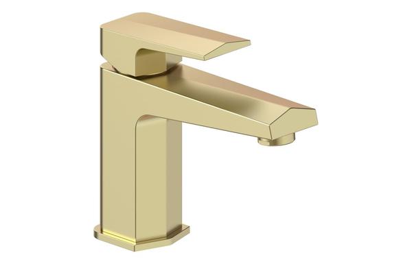 Rhodes Basin Mixer & Waste - Brushed Brass
