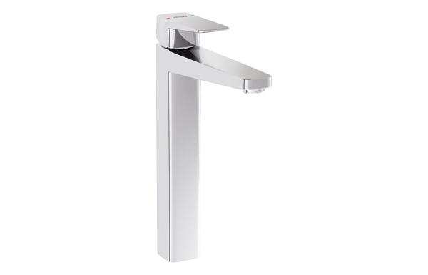 VitrA Root Square Tall Basin Mixer - Chrome
