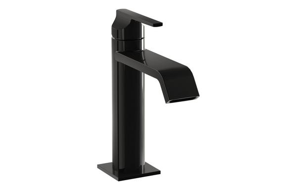 VitrA Suit Basin Mixer (Top Handle) - Gloss Black