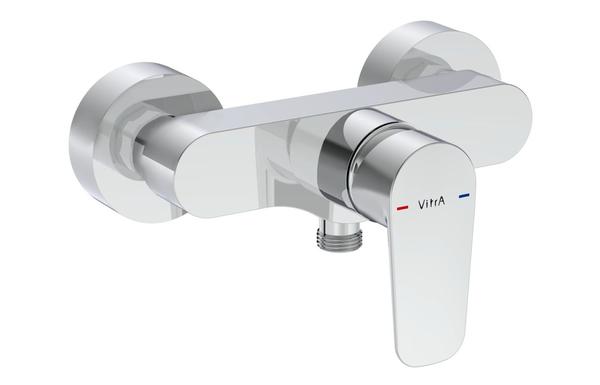 VitrA Flow Soft Wall Mounted Shower Mixer - Chrome