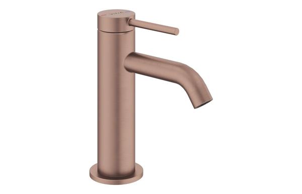 VitrA Minimax Round Standard Basin Mixer - Brushed Bronze