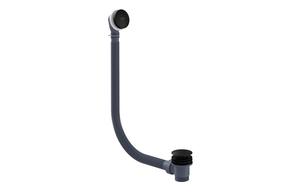 VitrA Round Bath Waste - Matt Black