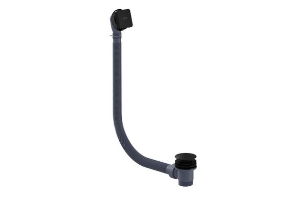 VitrA Square Bath Waste - Matt Black