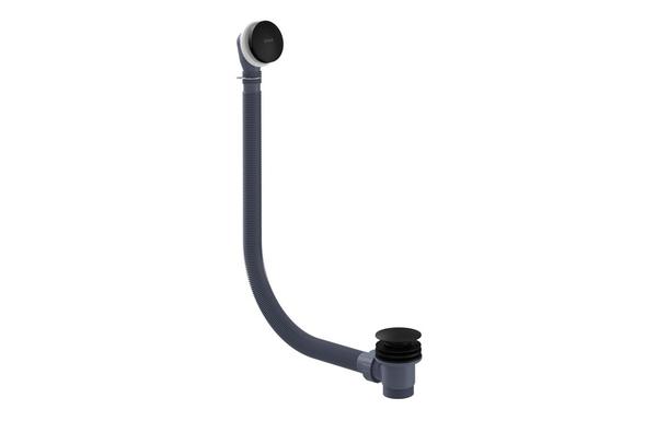 VitrA Round Bath Waste - Matt Black