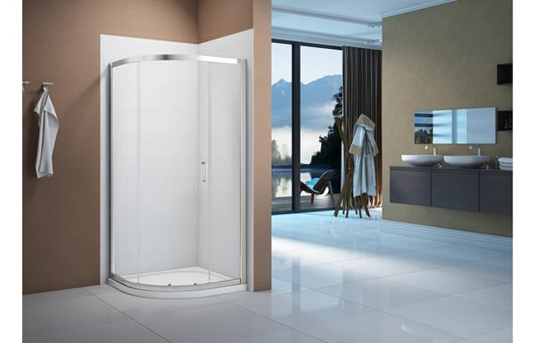 Merlyn Vivid Boost 1200x800mm 1 Door Offset Quadrant