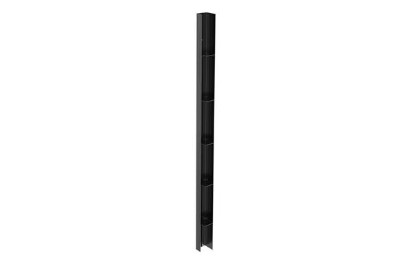 Flecx 1950mm Wetroom Storage Shelves - Matt Black