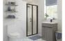 Iconic 900mm Bi-fold Door - Matt Black