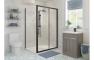 Iconic 700mm Side Panel - Matt Black