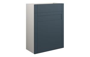 Abbi 600mm Standard WC Unit - Matt Arley Blue (Grey Cab)