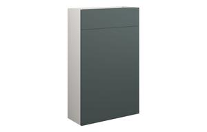 Eden 500mm Slim WC Unit - Matt Green (Grey Cab)