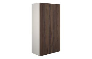 Eden 600mm Standard 2 Door Storage Unit - Warm Walnut (Grey Cab)