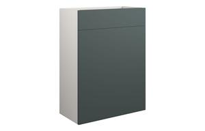 Eden 600mm Standard WC Unit - Matt Green (Grey Cab)