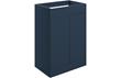 Morino 590mm Floor Standing 2 Door Basin Unit (No Top) - Matt Deep Blue