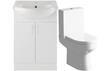 Tarassa 650mm Vanity & C/C Toilet Pack