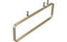Abode Tableau Optional Towel Rail - Brushed Brass