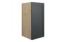 Abbi 300mm Standard Base Unit - Matt Graphite Grey (Oak Cab)