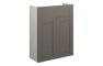 Abbi 500mm Slim Basin Unit - Matt Stone (Grey Cab)