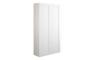 Abbi 600mm Slim 2 Door Storage Unit - Matt White (Grey Cab)