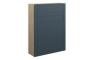 Abbi 600mm Slim WC Unit - Matt Arley Blue (Oak Cab)