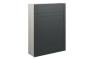 Abbi 600mm Slim WC Unit - Matt Graphite Grey (Grey Cab)
