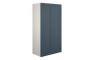 Abbi 600mm Standard 2 Door Storage Unit - Matt Arley Blue (Grey Cab)