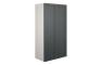 Abbi 600mm Standard 2 Door Storage Unit - Matt Graphite Grey (Grey Cab)