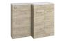 Benito 1000mm F/S L-Shape Pack & Basin (RH) - Oak