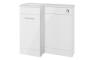 Benito 900mm F/S L-Shape Pack & Basin (LH) - White Gloss