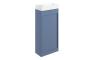 Carina 410mm Floor Standing Unit Inc. Basin - Matt Misty Blue
