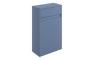 Carina 500mm Floor Standing WC Unit - Matt Misty Blue