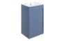 Carina 510mm Floor Standing Unit Inc. Basin - Matt Misty Blue