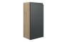 Clarence 300mm Slim Base Unit - Matt Graphite Grey (Oak Cab)