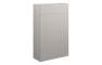 Clarence 500mm Slim WC Unit - Matt Dove Grey (Grey Cab)