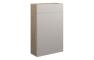 Clarence 500mm Slim WC Unit - Matt Dove Grey (Oak Cab)