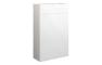 Clarence 500mm Slim WC Unit - White Gloss (Grey Cab)