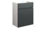 Clarence 500mm Standard Basin Unit - Matt Graphite Grey (Grey Cab)