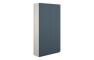 Clarence 600mm Slim 2 Door Storage Unit - Matt Arley Blue (Grey Cab)