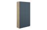 Clarence 600mm Slim 2 Door Storage Unit - Matt Arley Blue (Oak Cab)