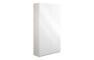 Clarence 600mm Slim 2 Door Storage Unit - White Gloss (Grey Cab)