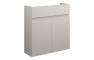 Clarence 600mm Slim Basin Unit - Matt Dove Grey (Grey Cab)