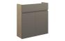 Clarence 600mm Slim Basin Unit - Matt Stone (Oak Cab)