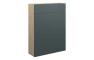 Clarence 600mm Slim WC Unit - Matt Green Camo (Oak Cab)