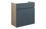 Clarence 600mm Standard Basin Unit - Matt Arley Blue (Oak Cab)